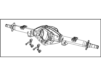 Ram 68053667AA HOUSING Rear Axle