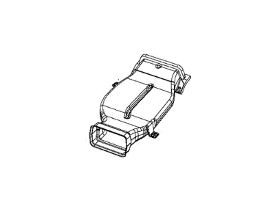 Ram 68277061AB DUCT Floor