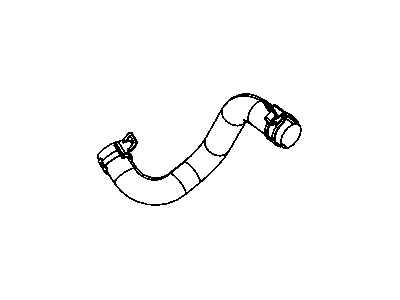 Ram 68043569AA HOSE Heater Core