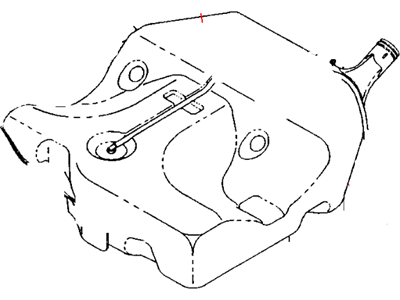 Chrysler 5093453AB TANK Fuel
