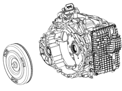 Jeep Compass Torque Converter - 68311994AA