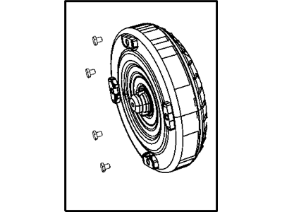 Ram C/V Torque Converter - 68039261AD