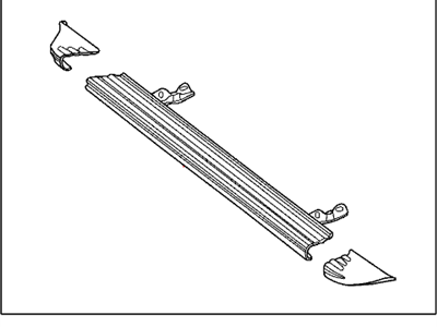Dodge 82209025 RUNNING BOARD KIT Full