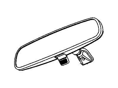 Dodge 4806228AA MIRROR Inside Rear View