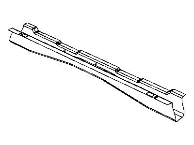 Dodge 5020010AA CROSSMEMBER Floor Pan
