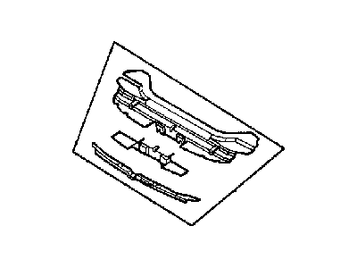 Chrysler 4646169AB CROSSMEMBER Radiator