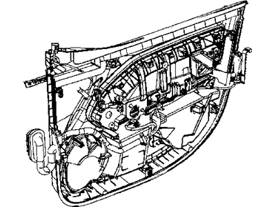 Dodge 5183028AA PRESENTER Latch Front Door
