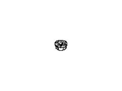 Jeep 6100052 NUT AND WASHER Hex M8x1.25