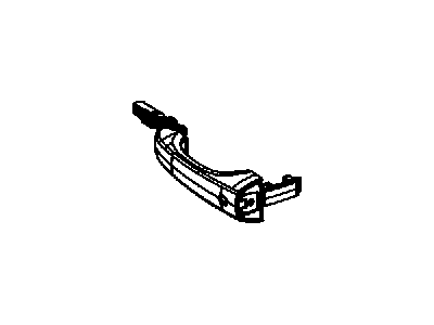 Dodge Journey Door Handle - 1RH64AXRAD