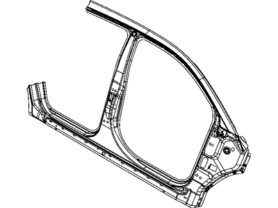 Dodge 68035428AC PANEL PACKAGE Body Side Aperture Front Outer