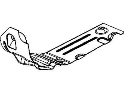 Jeep 55395947AA SHIELD Exhaust Front Pipe or Converter