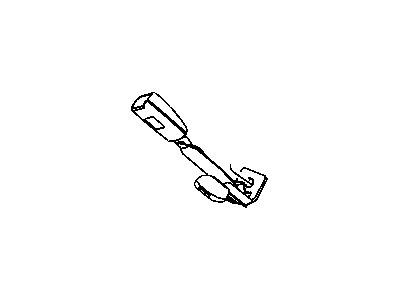 2007 Dodge Caliber Seat Belt - ZV931KAAB