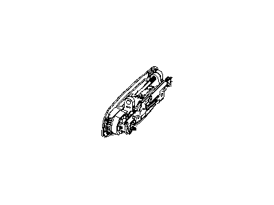 Dodge Durango Tailgate Handle - 55256558AC