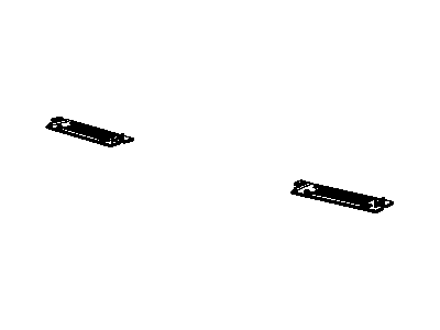 Ram 68028050AA LENS License Lamp