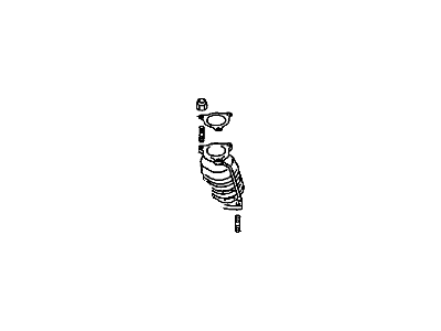 Chrysler Sebring Catalytic Converter - MR968965