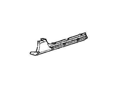 Chrysler UB10ABVAA CLADDING Rear Sill