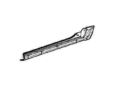 Chrysler UB09ABVAC CLADDING Front Sill
