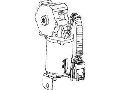 Ram 68402358AA GEAR MOTOR Transfer Case