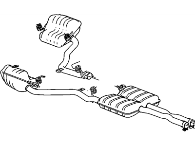Mopar 4578893AA Muffler & Pipe Isolator