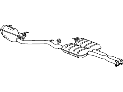 2010 Dodge Challenger Muffler - 5040334AB