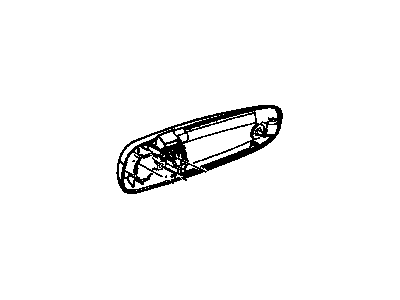 2004 Dodge Durango Door Handle - 55362213AA