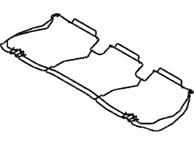 Mopar 5159150AA Frame Rear Seat Cushion