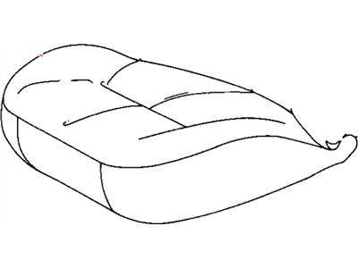 2003 Chrysler Sebring Seat Cushion - YB601T5AA