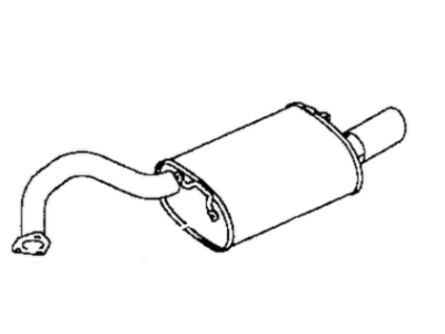 1996 Chrysler Sebring Muffler - E0054199