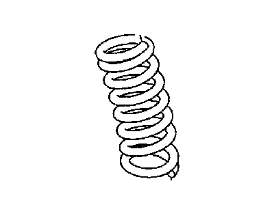 2008 Chrysler Pacifica Coil Springs - 4743464AB