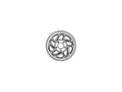 Mopar 52057938AB Wheel, Steel