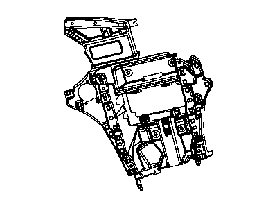 Chrysler 5103386AA REINFORCEMENT Instrument Panel