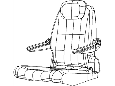 Ram Seat Cushion - 68101730AA
