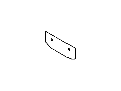 Mopar 5104524AA License Bracket, Front