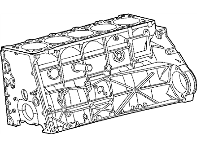 Dodge 5073918AB BLOCK Cylinder