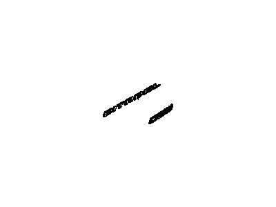 Dodge 68087333AB NAMEPLATE Liftgate Citadel