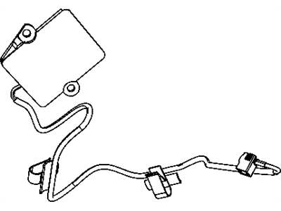 Jeep Wrangler Antenna - 68068009AA