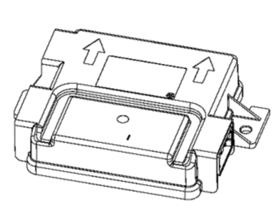 Mopar 68321698AA Receiver