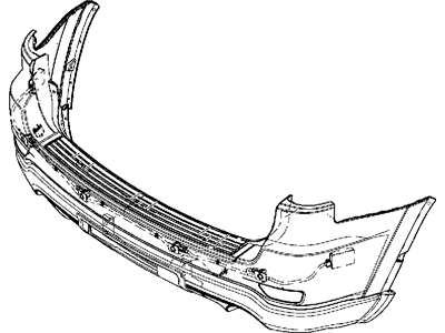 2012 Jeep Grand Cherokee Bumper - 68078309AB