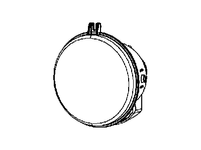 Jeep 4805856AB LAMP Front Fog