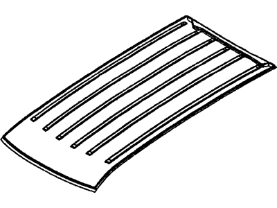 Jeep 68066757AA PANEL Roof Without Sunroof Opening