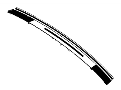Dodge 1JW87XDVAB COVER Instrument Panel
