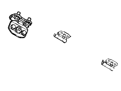 Mopar 5189860AA Upper Hinge, Front