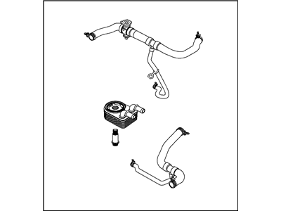 Jeep 82210701 COOLER KIT Engine Oil