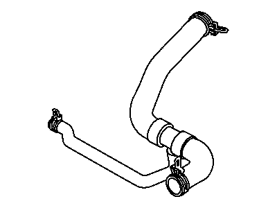 Jeep Compass Radiator Hose - 5058489AE