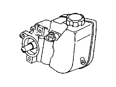 Jeep Wrangler Power Steering Pump - 52087871AD
