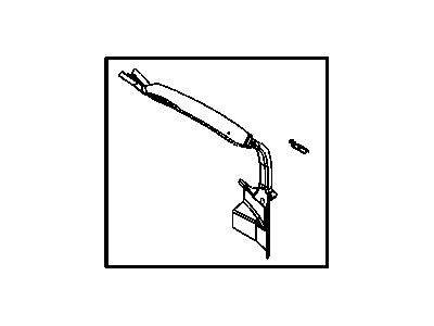 Jeep 5074900AF TROUGH Liftgate Opening