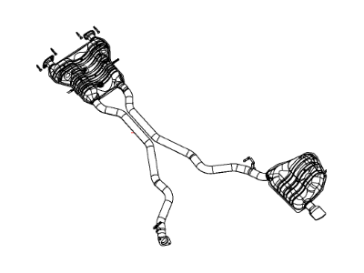 Dodge Tail Pipe - 53010362AJ