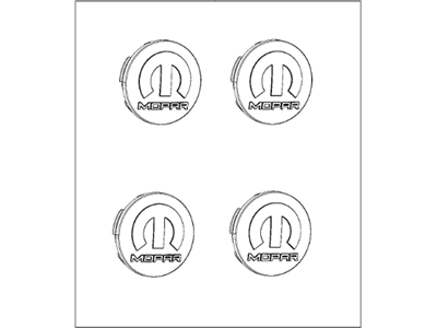 Ram 82212508 CAP Wheel Center