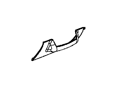 Mopar 4664364AB Knee Bolster
