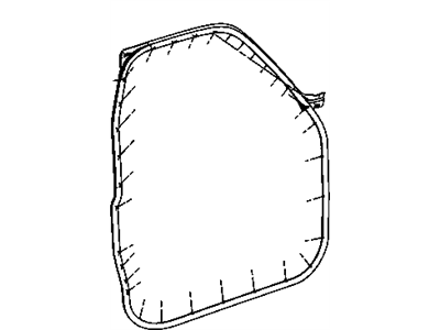 Dodge Nitro Door Seal - 55360946AD